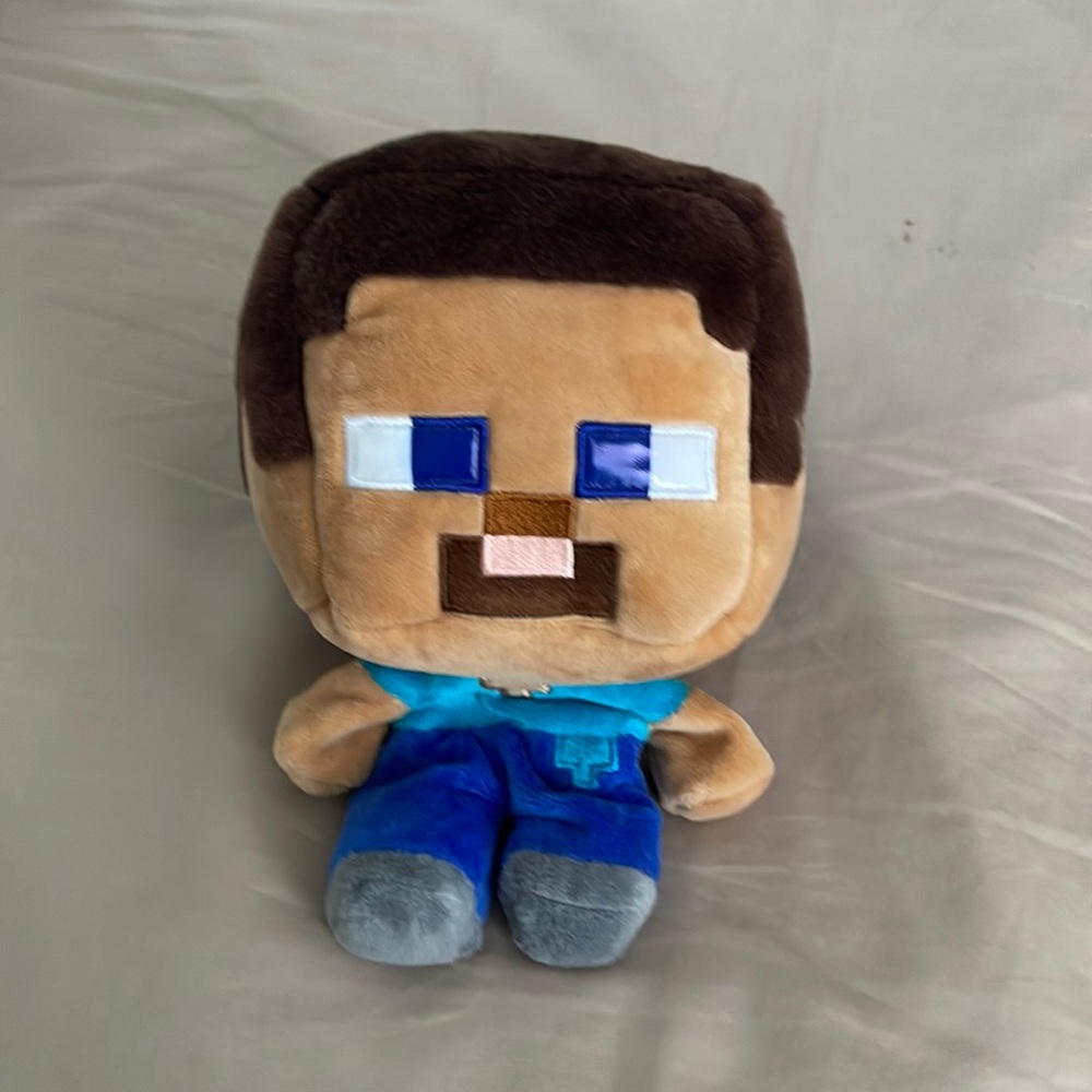 Minecraft Steve plush